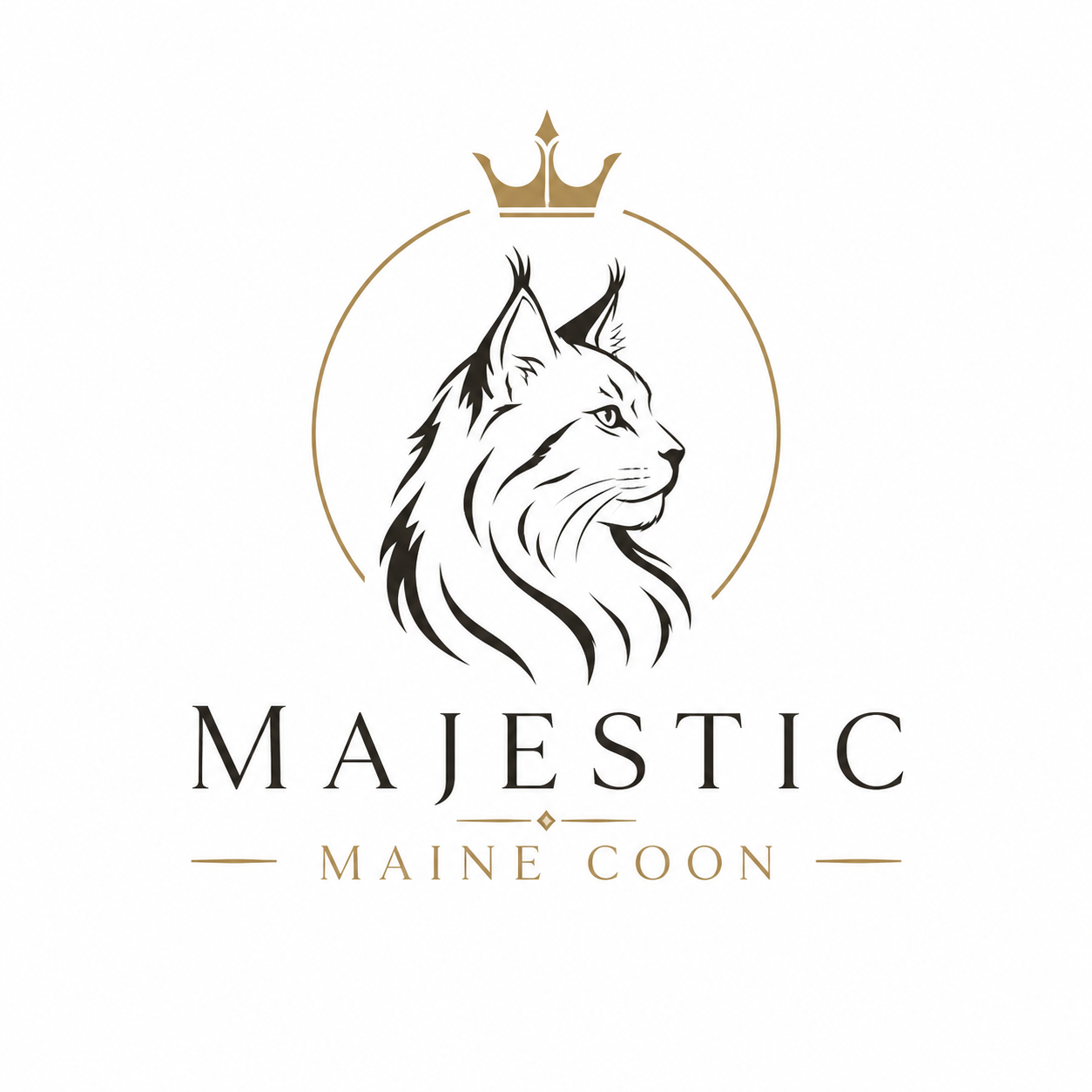 Majestic Maine Coon Breeder Logo